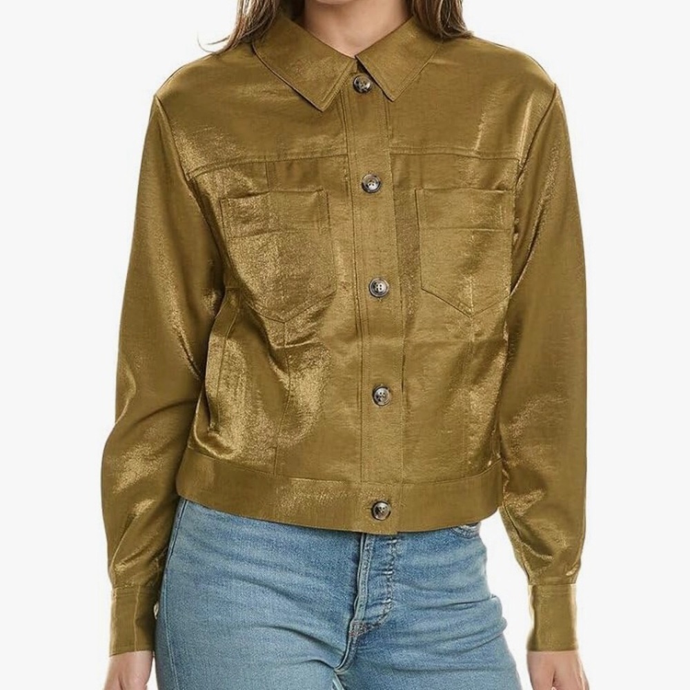 French Connection Cambie Shimmer Jacket